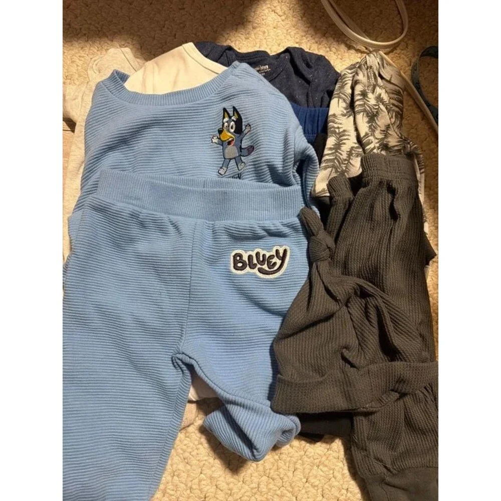 13pc 3/6m boy winter fall lot